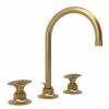 Wholesale 🥰 ROHL® Graceline® Two Handle Widespread Bathroom Sink Faucet in French Brass 🥰 -ROHL Sales Query 1004