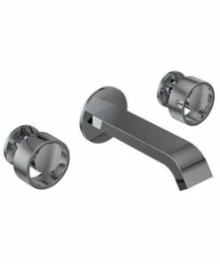 Wholesale 😉 ROHL® Eclissi™ Two Handle Widespread Bathroom Sink Faucet in Polished Chrome 🔥