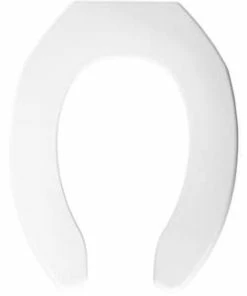 Coupon โ Bemis Elongated Open Front Toilet Seat in White ๐