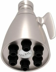 Budget 🤩 ROHL® Perrin & Rowe® Multi Jet Showerhead in Satin Nickel 🔔