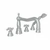 Best deal 👍 ROHL® Arcana™ Two Handle Roman Tub Faucet in Polished Chrome 💯 -ROHL Sales Query 1035
