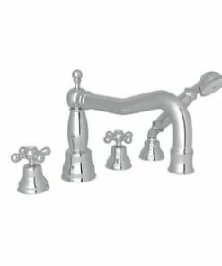 Best deal 👍 ROHL® Arcana™ Two Handle Roman Tub Faucet in Polished Chrome 💯