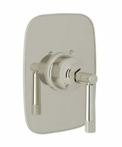Best Pirce ✔️ ROHL® Michael Berman Graceline™ 6-1/4 in. Brass Trim for R1050BD Thermostatic or Diverter Control Rough-in Valve in Polished Nickel ❤️