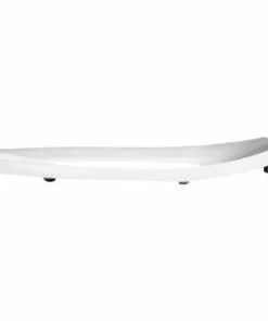 Outlet 🔔 Bemis Elongated Open Front Toilet Seat in White ⭐ -ROHL Sales Query 1095