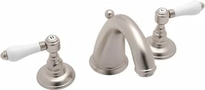 Flash Sale 🥰 ROHL® Palladian® Two Handle Bathroom Sink Faucet in Satin Nickel 😉 3 Flash Sale 🥰 ROHL® Palladian® Two Handle Bathroom Sink Faucet in Satin Nickel 😉