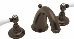 New 😀 ROHL® Palladian® Two Handle Bathroom Sink Faucet in Tuscan Brass 🔥