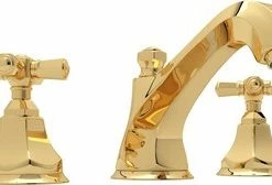 Discount 😀 ROHL® Palladian Two Handle Bathroom Sink Faucet in Inca Brass 😍