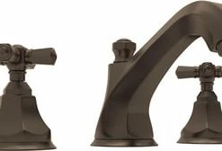 Flash Sale 🔔 ROHL® Palladian Two Handle Bathroom Sink Faucet in Tuscan Brass ❤️