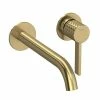 Promo 🎁 ROHL® Tenerife™ Single Handle Wall Mount Widespread Bathroom Sink Faucet in Antique Gold 😀 -ROHL Sales Query 1158