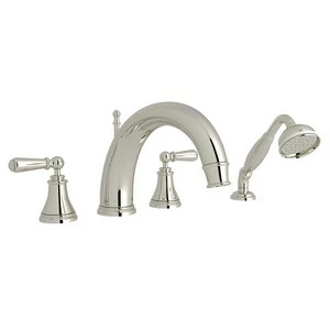 Wholesale 🎉 ROHL® Perrin & Rowe® Bath Two Handle Roman Tub Faucet in Polished Nickel 🌟 3 Wholesale 🎉 ROHL® Perrin & Rowe® Bath Two Handle Roman Tub Faucet in Polished Nickel 🌟