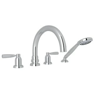 Promo ⌛ ROHL® Perrin & Rowe® Bath Two Handle Roman Tub Faucet in Polished Chrome 💯 3 Promo ⌛ ROHL® Perrin & Rowe® Bath Two Handle Roman Tub Faucet in Polished Chrome 💯
