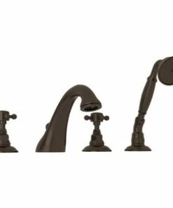 Top 10 ⌛ ROHL® Viaggio® Two Handle Roman Tub Faucet in Tuscan Brass ✨