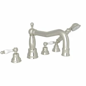Best deal 🔔 ROHL® Miscelo™ Two Handle Roman Tub Faucet in Polished Nickel 👍 3 Best deal 🔔 ROHL® Miscelo™ Two Handle Roman Tub Faucet in Polished Nickel 👍