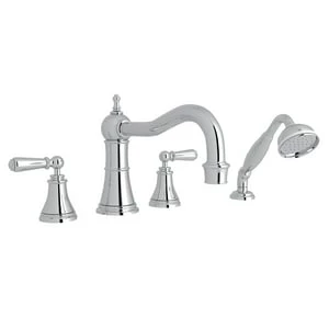 Flash Sale ⭐ ROHL® Perrin & Rowe® Bath Two Handle Roman Tub Faucet in Polished Chrome 😉 3 Flash Sale ⭐ ROHL® Perrin & Rowe® Bath Two Handle Roman Tub Faucet in Polished Chrome 😉