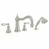 Best reviews of ⭐ Perrin & Rowe 20 gpm Tub Filler with Double Lever Handle in Polished Nickel ✨ -ROHL Sales Query 1214