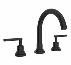 New 💯 ROHL® Lombardia® Two Handle Roman Tub Faucet in Matte Black 😀