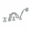Flash Sale 🧨 ROHL® Perrin & Rowe® Edwardian Two Handle Roman Tub Faucet in Polished Chrome 😀 -ROHL Sales Query 1242