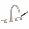 Budget 🌟 ROHL® Miscelo™ Two Handle Roman Tub Faucet in Satin Nickel 🥰 -ROHL Sales Query 1272