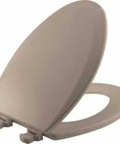 ROHL Sales 14 Best Pirce 💯 Bemis Elongated Closed Front Toilet Seat with Cover in Fawn Beige 🛒