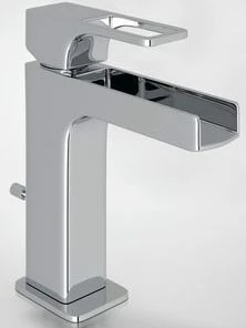Wholesale 👏 ROHL® Quartile™ Single Handle Monoblock Bathroom Sink Faucet in Polished Chrome ❤️
