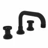 Wholesale 🥰 ROHL® Campo™ Two Handle Centerset Bathroom Sink Faucet in Matte Black 😀 -ROHL Sales Query 131