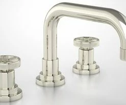 Brand new 🔔 ROHL® Transitional Bath Two Handle Widespread Bathroom Sink Faucet in Polished Nickel 😀