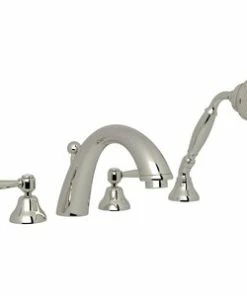Best reviews of 👏 ROHL® Michael Berman Graceline™ Two Handle Roman Tub Faucet in Polished Nickel 🧨