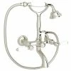 Promo 💯 ROHL® Lombardia® Double Lever Handle Wedge Lock Shower Mixer in Polished Nickel 🧨 -ROHL Sales Query 1344