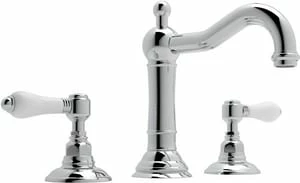Buy 🌟 ROHL® Acqui Two Handle Widespread Bathroom Sink Faucet in Polished Chrome 🔥 3 Buy 🌟 ROHL® Acqui Two Handle Widespread Bathroom Sink Faucet in Polished Chrome 🔥