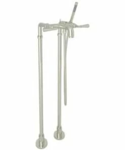 Cheapest 😀 ROHL® Eclissi™ Two Handle Lever Floor Mount Filler in Polished Nickel 🌟