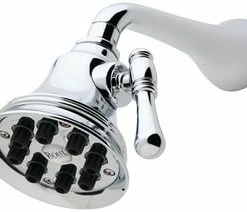 Buy 🧨 ROHL® Bellia Single Function Jet Showerhead in Tuscan Brass ✔️