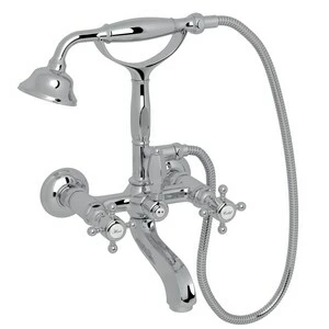 Flash Sale 🎁 ROHL® Eclissi™ Three Handle Wall Mount Filler in Polished Chrome 🔔 3 Flash Sale 🎁 ROHL® Eclissi™ Three Handle Wall Mount Filler in Polished Chrome 🔔