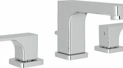 Brand new ⭐ ROHL® Quartile™ Two Handle Widespread Bathroom Sink Faucet in Polished Chrome 🛒