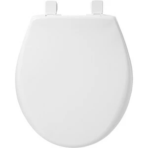 Brand new 😀 Bemis Sta-Tite® 16-5/8 in. Heave Duty Round Closed Front Toilet Seat with Cover in White 🔥 3 Brand new 😀 Bemis Sta-Tite® 16-5/8 in. Heave Duty Round Closed Front Toilet Seat with Cover in White 🔥
