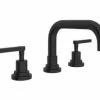 Budget 🛒 ROHL® Lombardia Two Handle Widespread Bathroom Sink Faucet in Matte Black 🎁 -ROHL Sales Query 1451