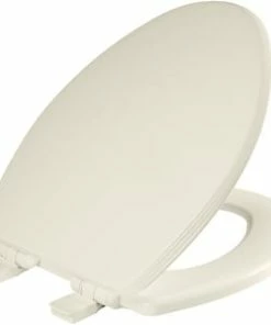 Best Pirce ❤️ Church Seat Ashland™ Elongated Closed Front with Cover Toilet Seat in Biscuit ❤️