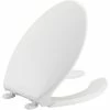 Discount ๐ Bemis Elongated Open Front Toilet Seat with Cover in White ๐ 2 Discount ๐ Bemis Elongated Open Front Toilet Seat with Cover in White ๐ -ROHL Sales Query 1463