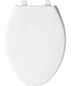 Discount ๐ Bemis Elongated Open Front Toilet Seat with Cover in White ๐ 8 Discount ๐ Bemis Elongated Open Front Toilet Seat with Cover in White ๐ -ROHL Sales Query 1465
