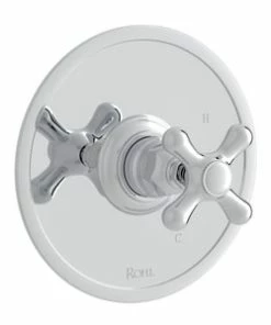 Cheapest 🔔 ROHL® Verona Single Handle Bathtub & Shower Faucet in Polished Chrome (Trim Only) 🎁