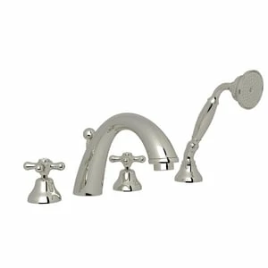 Best reviews of ❤️ ROHL® Eclissi™ 4-Hole Deck Mount Roman Tub Filler Trim with Double Cross Handle in Polished Nickel 🛒 3 Best reviews of ❤️ ROHL® Eclissi™ 4-Hole Deck Mount Roman Tub Filler Trim with Double Cross Handle in Polished Nickel 🛒