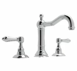Coupon 🤩 ROHL® Acqui® Two Handle Widespread Bathroom Sink Faucet in Polished Chrome 🥰