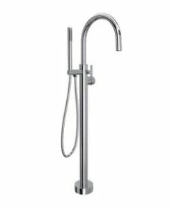 Best Pirce ✔️ ROHL® Tenerife™ Single Handle Lever Floor Mount Filler in Polished Chrome (Trim Only) 🌟