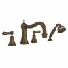 Discount ✔️ ROHL® Perrin & Rowe® Bath Two Handle Roman Tub Faucet in English Bronze 🎁 -ROHL Sales Query 1489