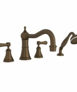 Discount ✔️ ROHL® Perrin & Rowe® Bath Two Handle Roman Tub Faucet in English Bronze 🎁