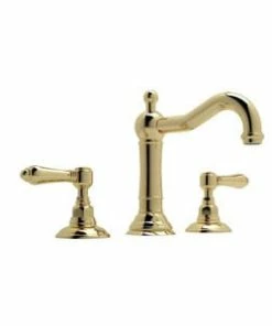 Best deal 🤩 ROHL® Acqui® Two Handle Widespread Bathroom Sink Faucet in Unlacquered Brass 😉