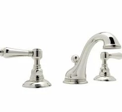 Discount 😉 ROHL® Viaggio® Two Handle Widespread Bathroom Sink Faucet in Polished Nickel ✔️