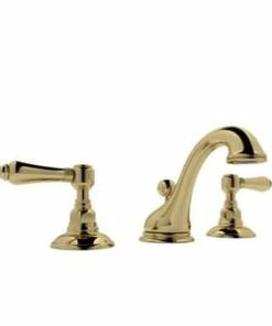 Best deal 💯 ROHL® Viaggio Two Handle Widespread Bathroom Sink Faucet in Unlacquered Brass ❤️