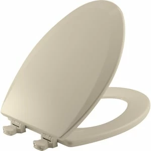 Flash Sale โ Bemis Elongated Closed Front Toilet Seat with Cover in Almond ๐ 3 Flash Sale โ Bemis Elongated Closed Front Toilet Seat with Cover in Almond ๐