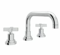 Coupon 💯 ROHL® Lombardia Two Handle Widespread Bathroom Sink Faucet in Polished Chrome 😀