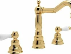 Brand new 😀 ROHL® Arcana™ Two Handle Bathroom Sink Faucet in Inca Brass 😍